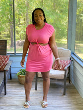 Load image into Gallery viewer, Pink and See Dress( M )