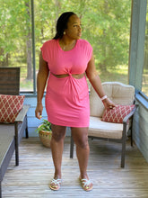 Load image into Gallery viewer, Pink and See Dress( M )